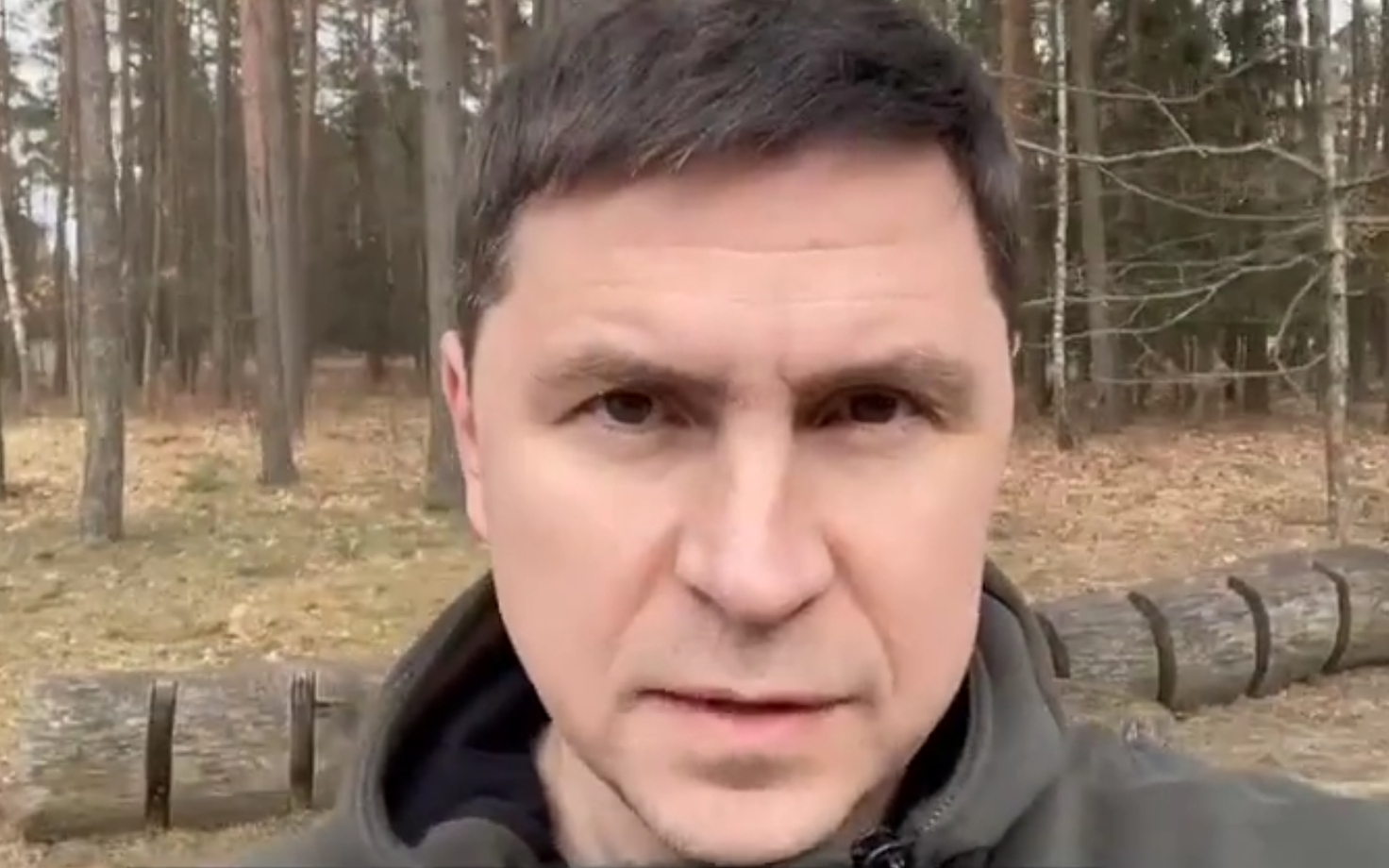 Ukraina presidendi nõunik Mõhhailo Podoljak.