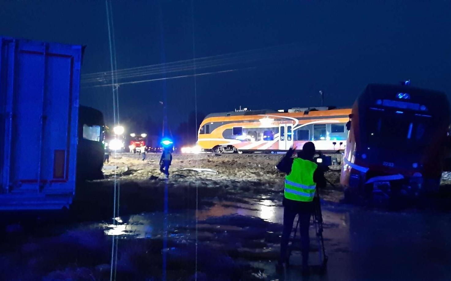 Rongiõnnetus Tartu lähedal.
