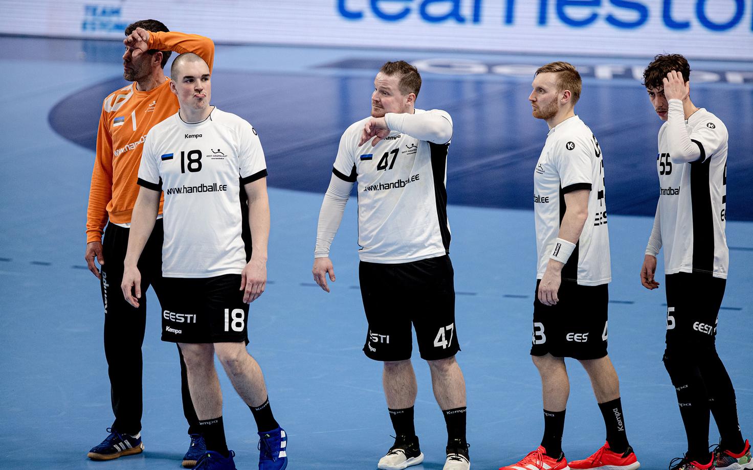 Käsipalli MM-valikmäng Eesti - Austria