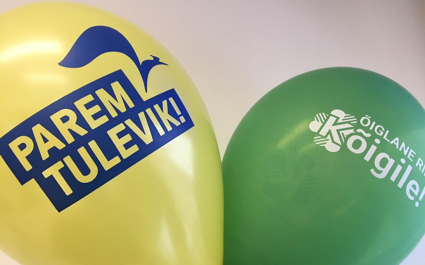 Reformierakond jätkab tõusu, Keskerakond madalseisu.