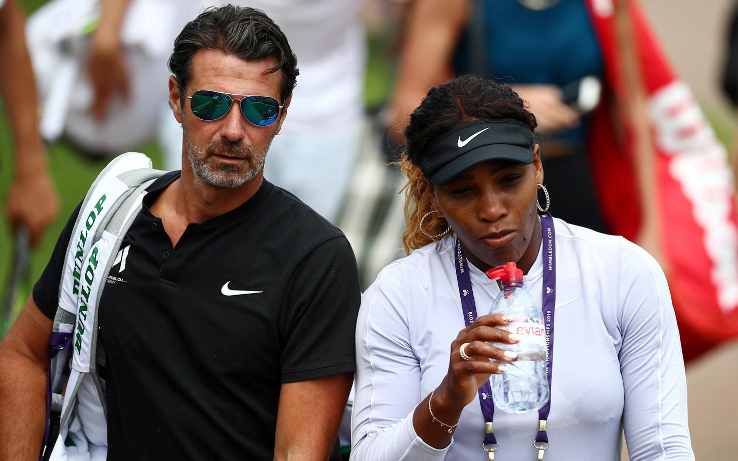 Patrick Mouratoglou ja Serena Williams