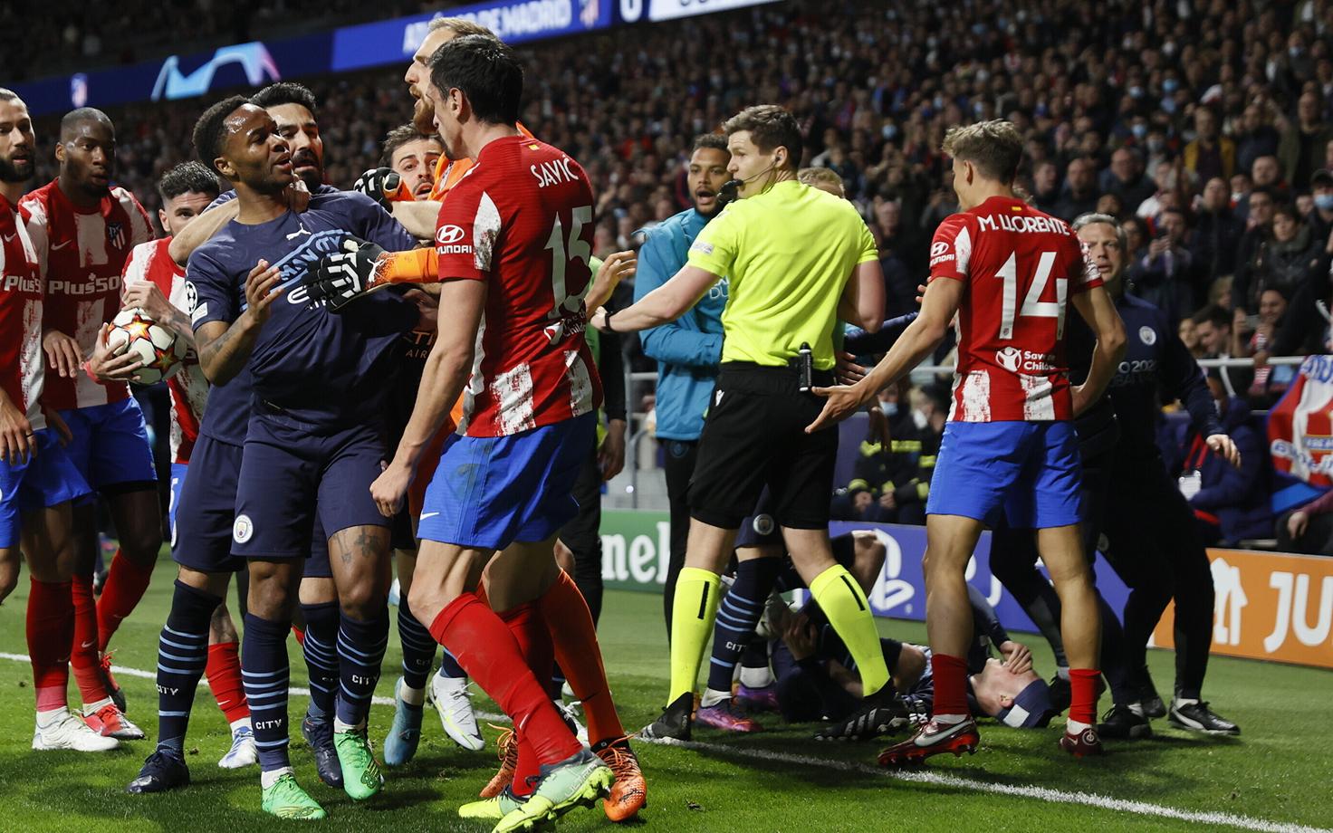 Hetk Madridi Atletico ja Manchester City vahelisest mängust