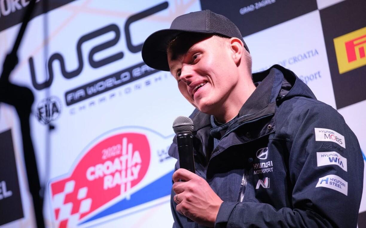 Ott Tänak Horvaatia rallil