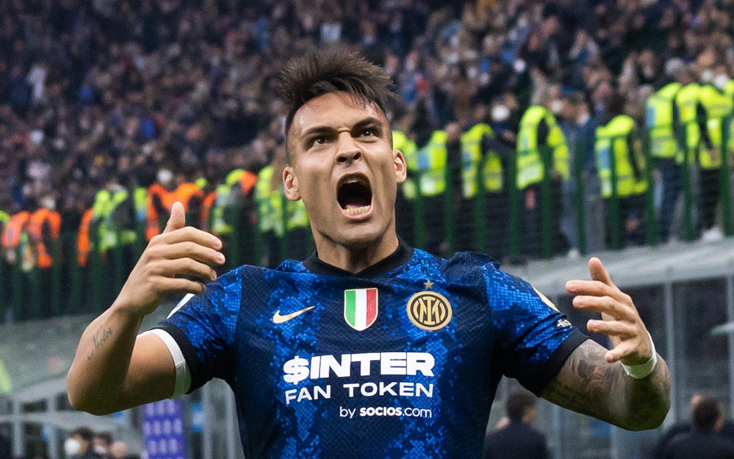 Interi kolmanda värava autor Lautaro Martinez