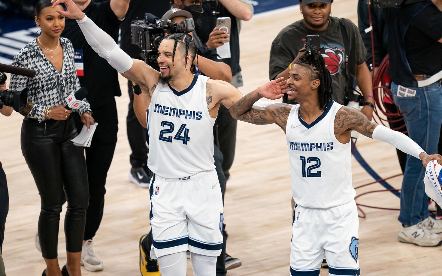 Dillon Brooks (number 24 ning Ja Morant