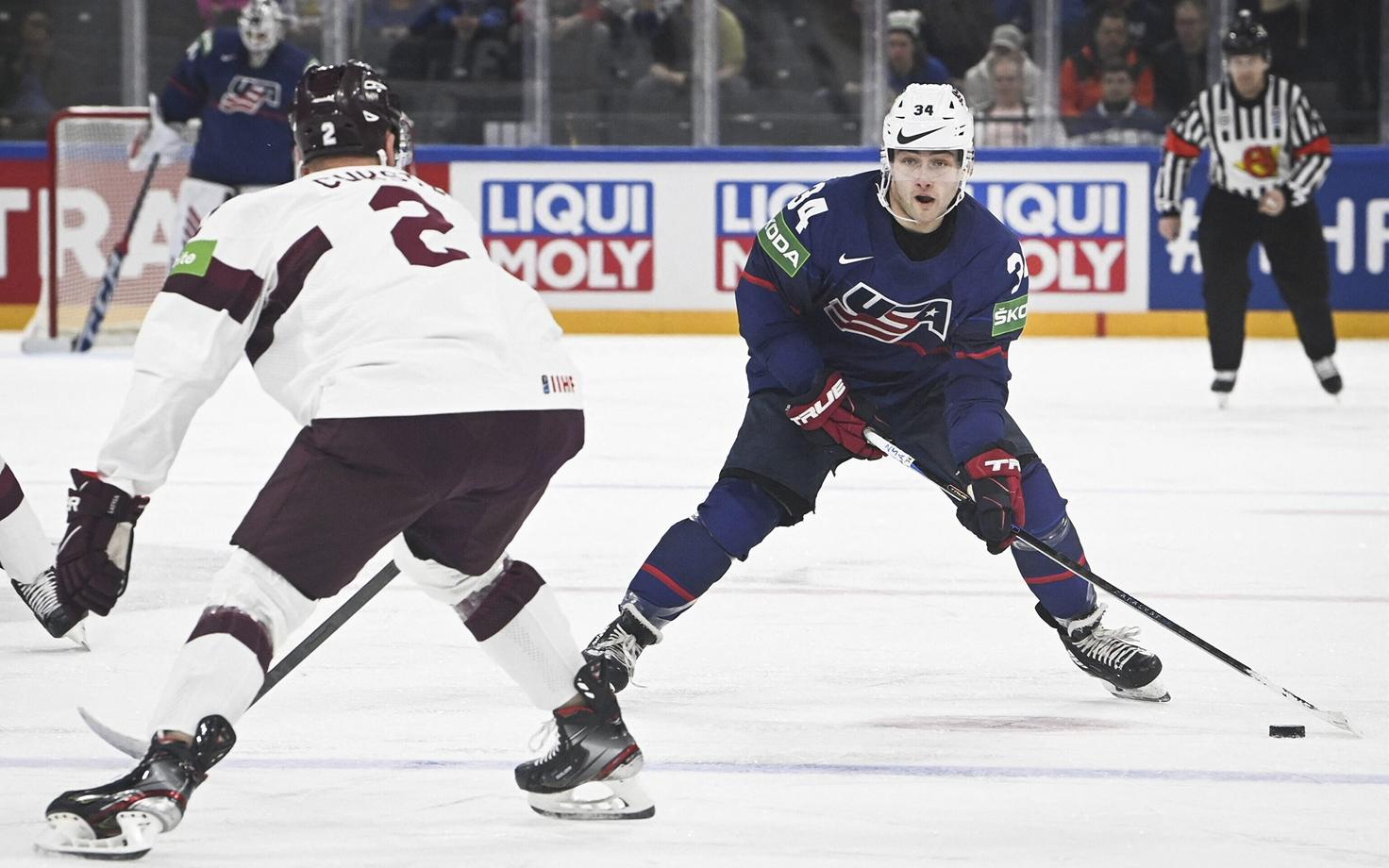 Jäähoki MM: USA-Läti