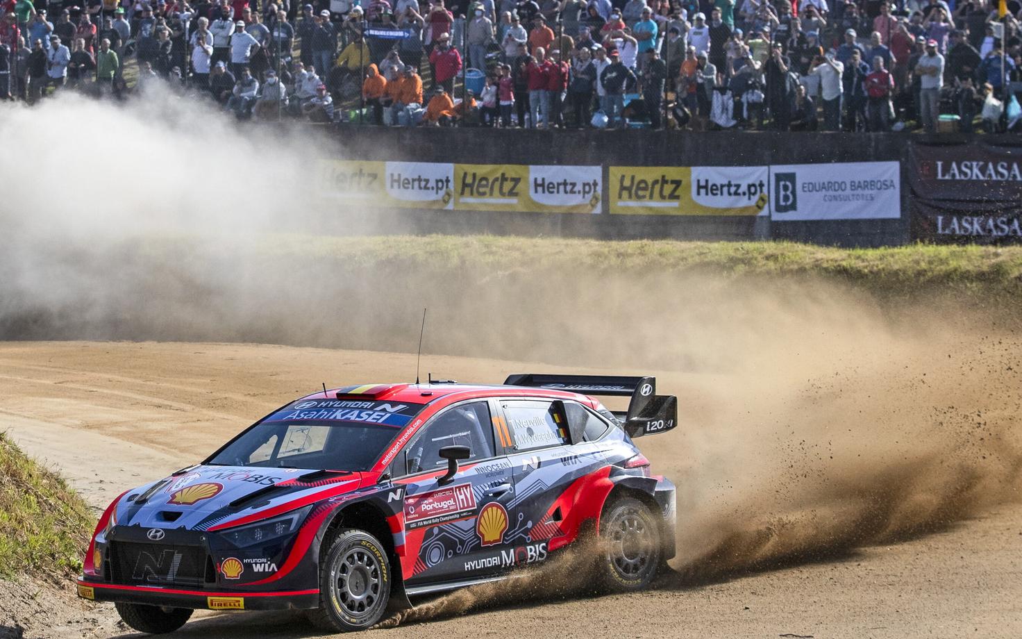 Thierry Neuville Portugali MM-rallil