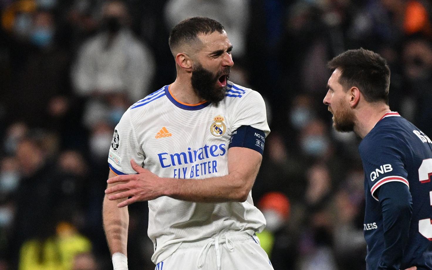 Karim Benzema (vasakul) ja Lionel Messi