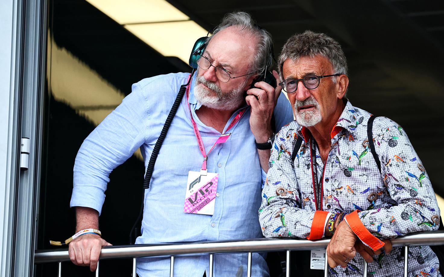 Eddie Jordan (paremal)