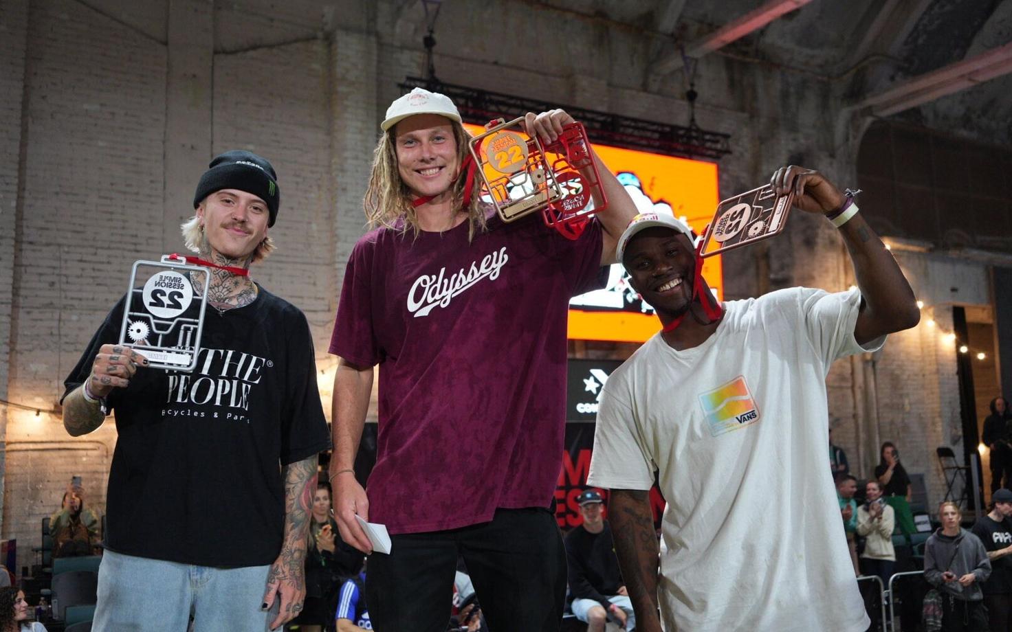 Felix Prangenberg, Boyd Hilder, Courage Adams