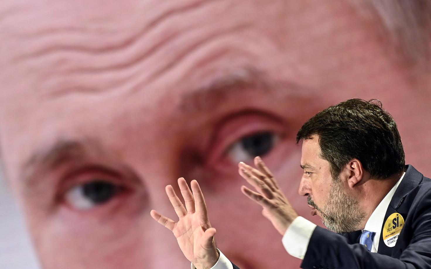Matteo Salvini Itaalia televisioonis
