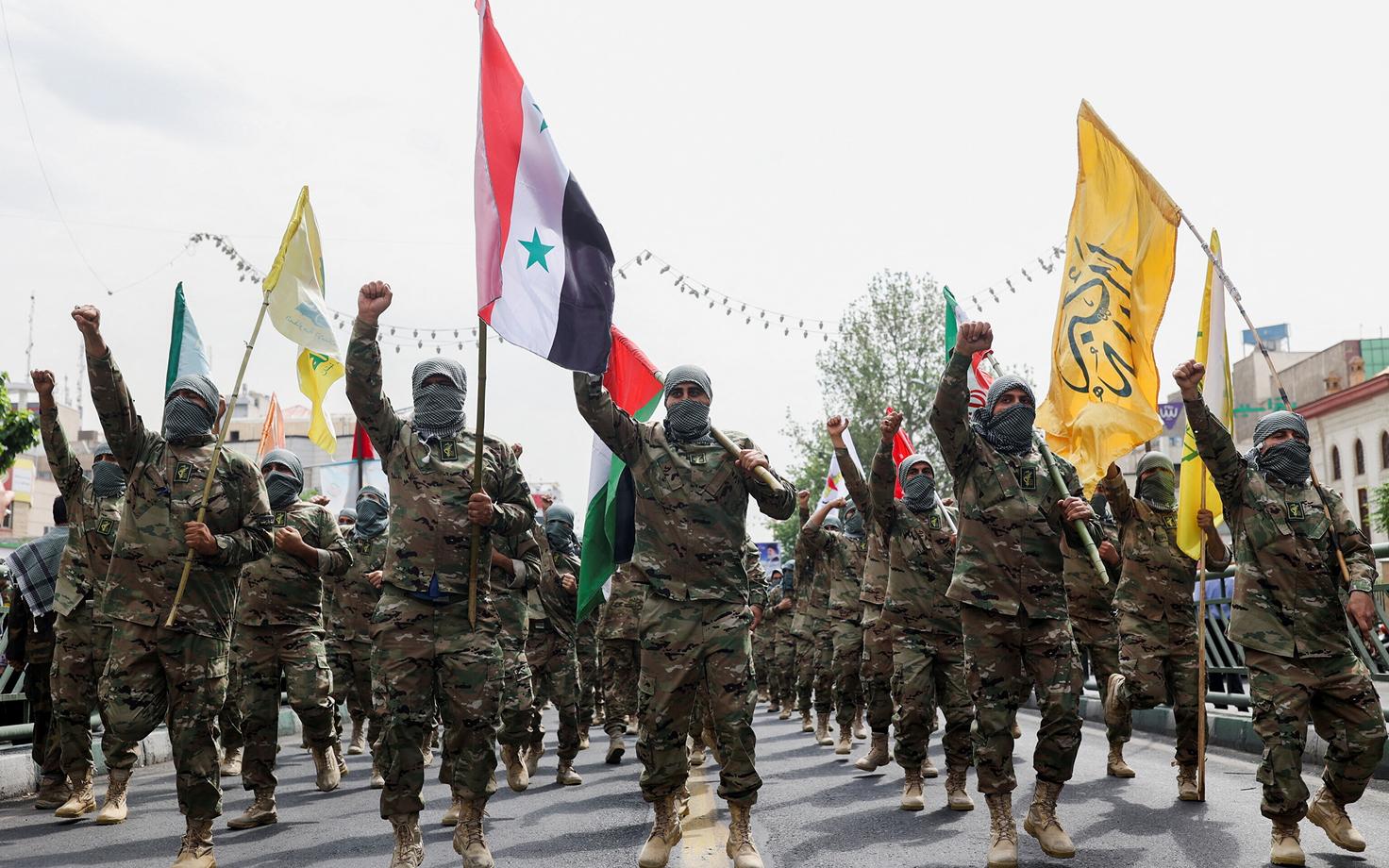 Iraanlased tähistamas Quds päeva ehk Jeruusalemma päeva Iraani pealinnas Teheranis