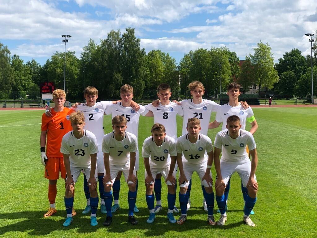 Eesti U-19 noormeeste jalgpallikoondis