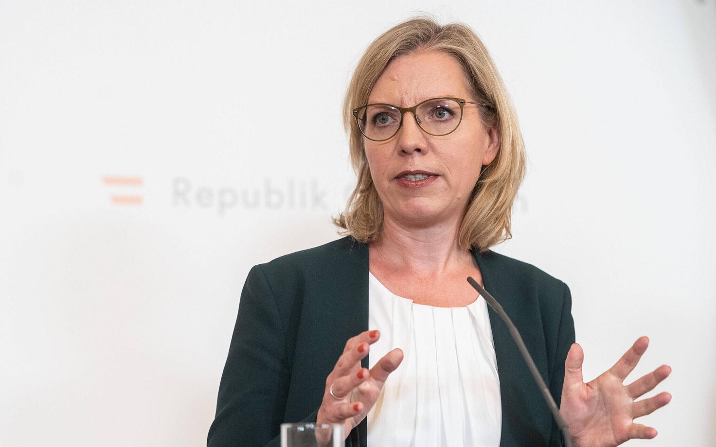 Austria kliimaminister Leonore Gewessler
