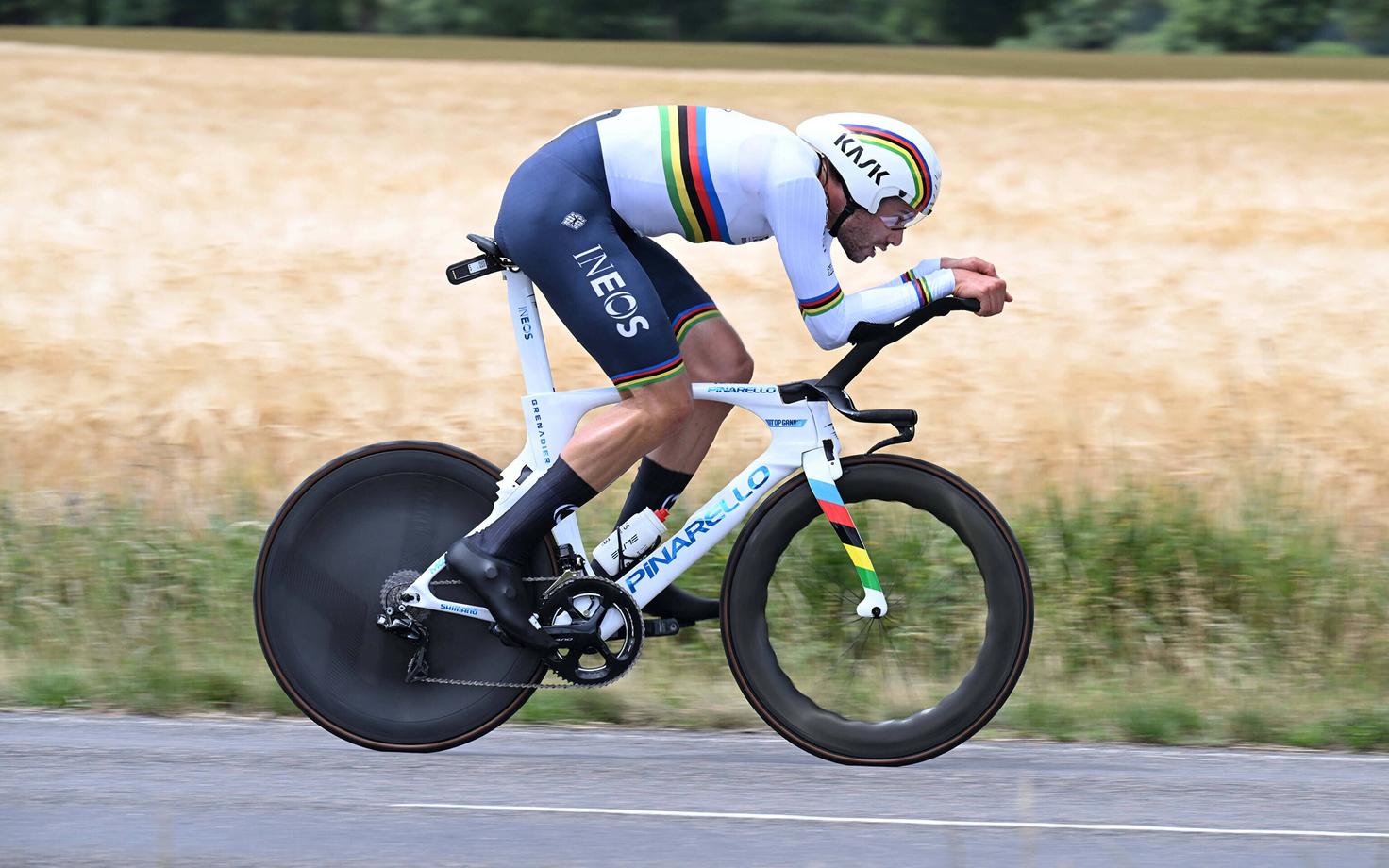 Filippo Ganna Dauphine velotuuril 2022. aastal