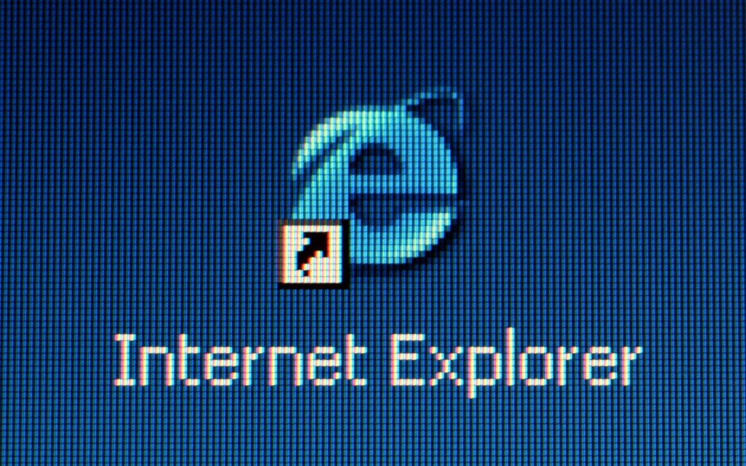 Internet Exploreri logo aastal 2004