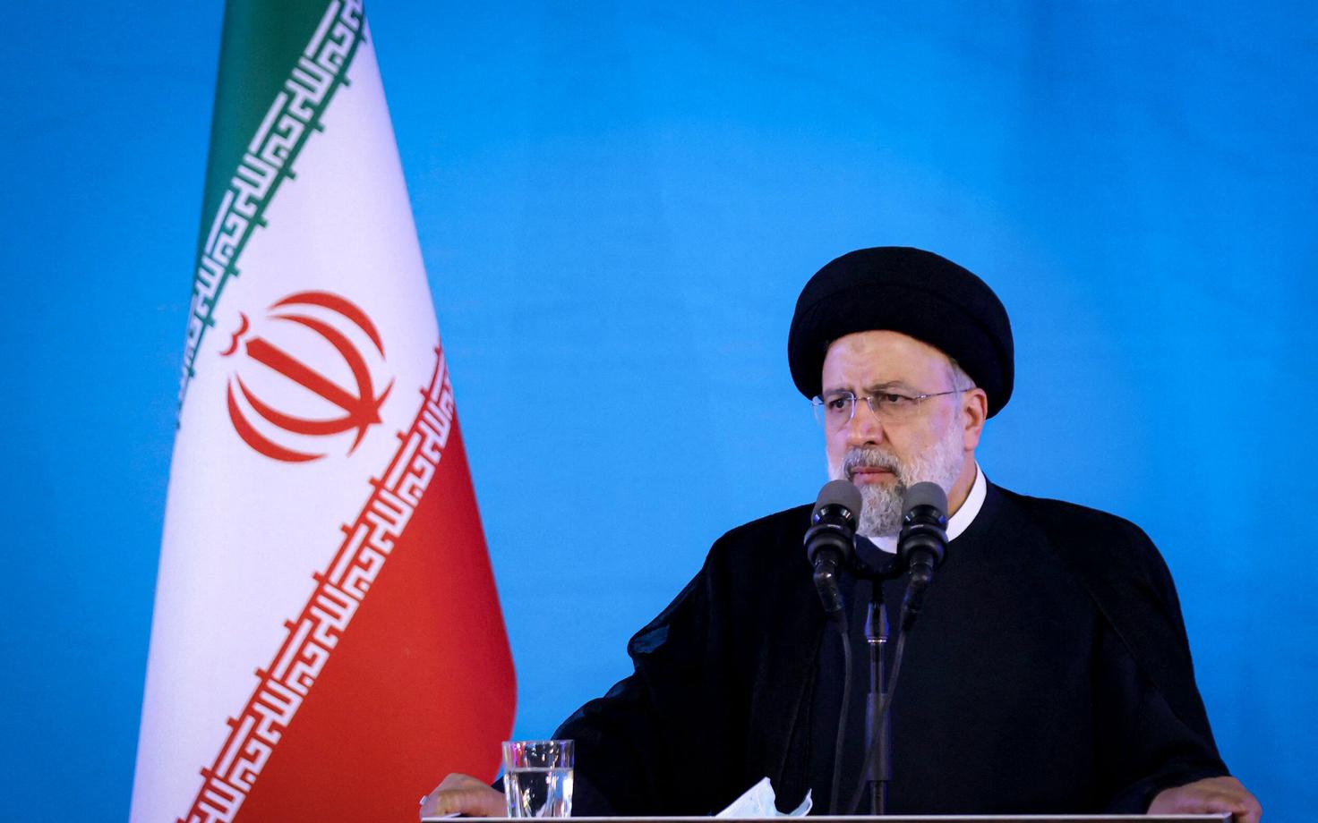 Iraani president Ebrahim Raisi