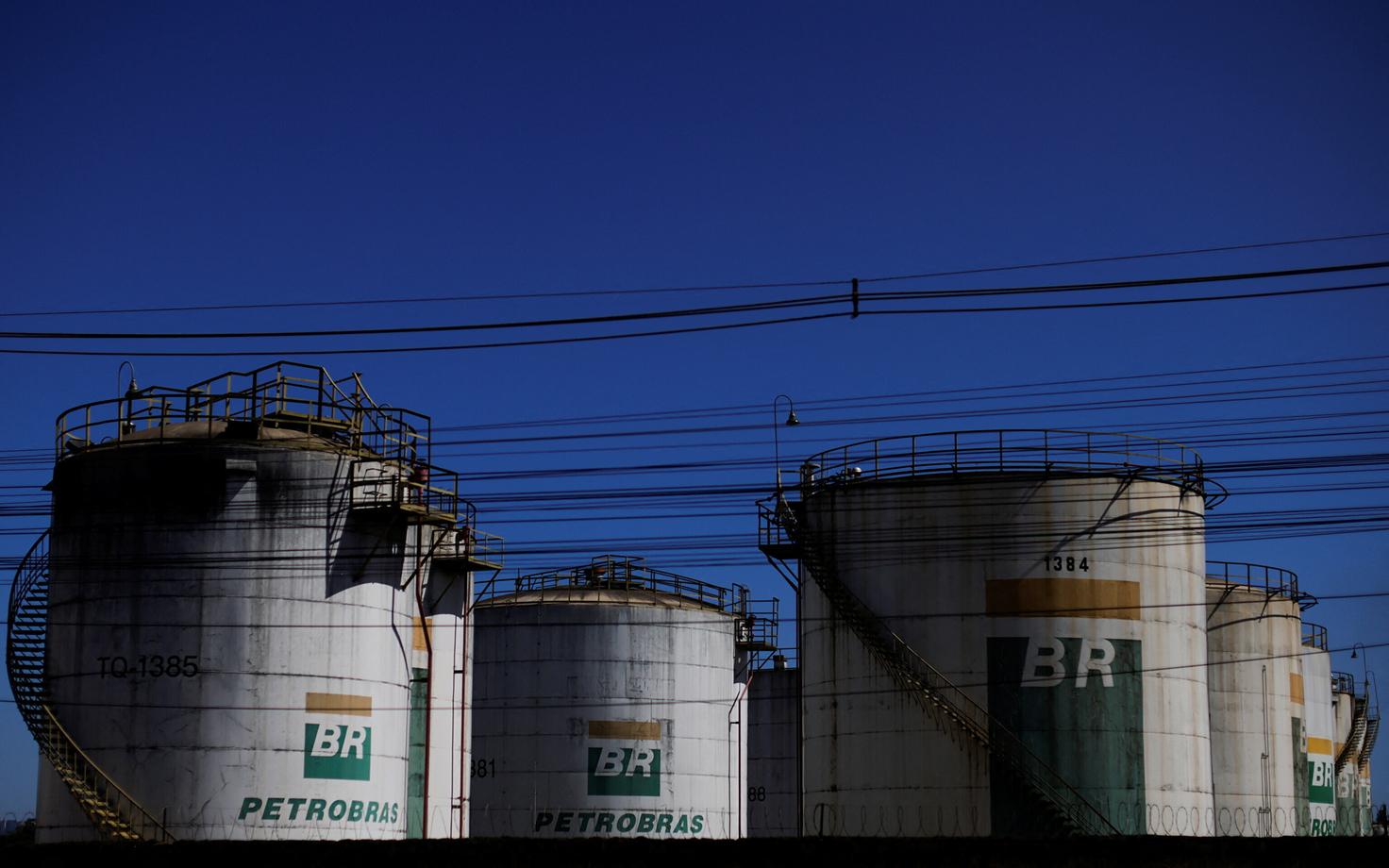 Нефтяные объекты бразильского государственного производителя нефти Petrobras.