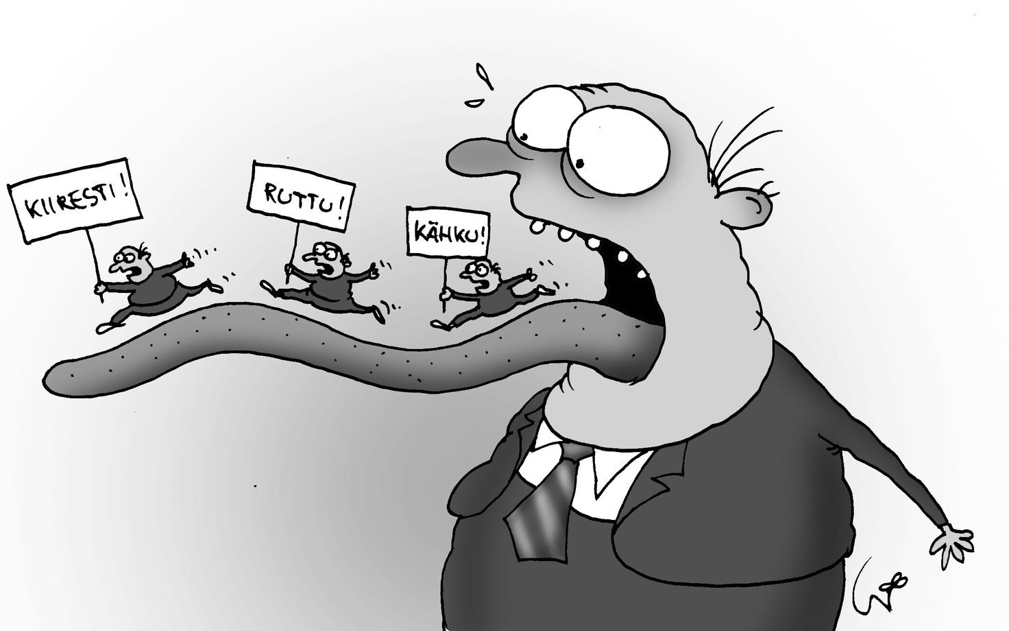 Eesti keel on kiirustamise poole kaldu.