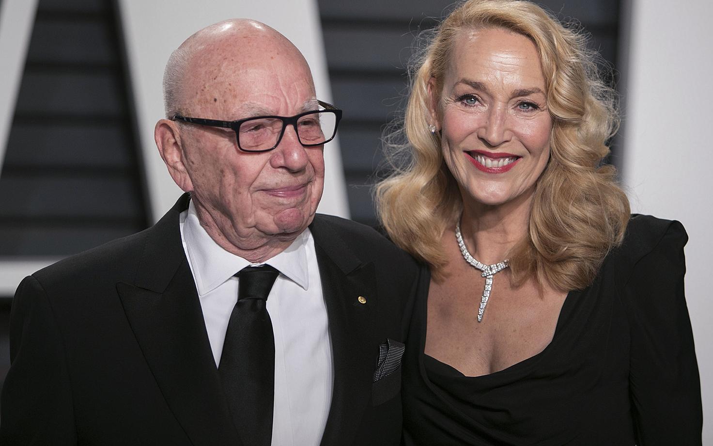 Rubert Murdoch ja Jerry Hall