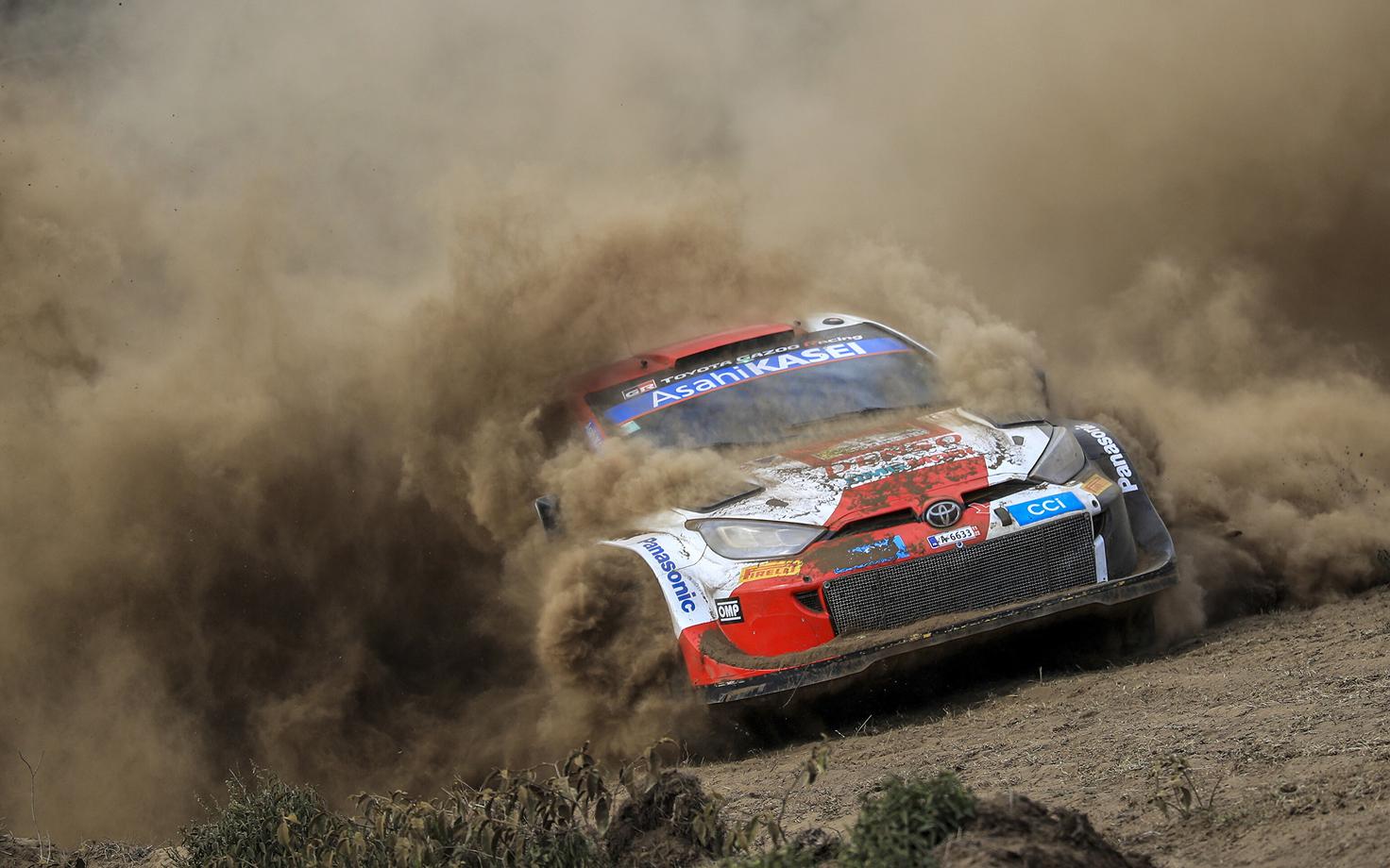 Kalle Rovanperä Keenia rallil