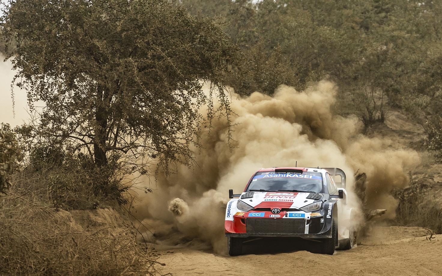 Kalle Rovanperä Keenia rallil
