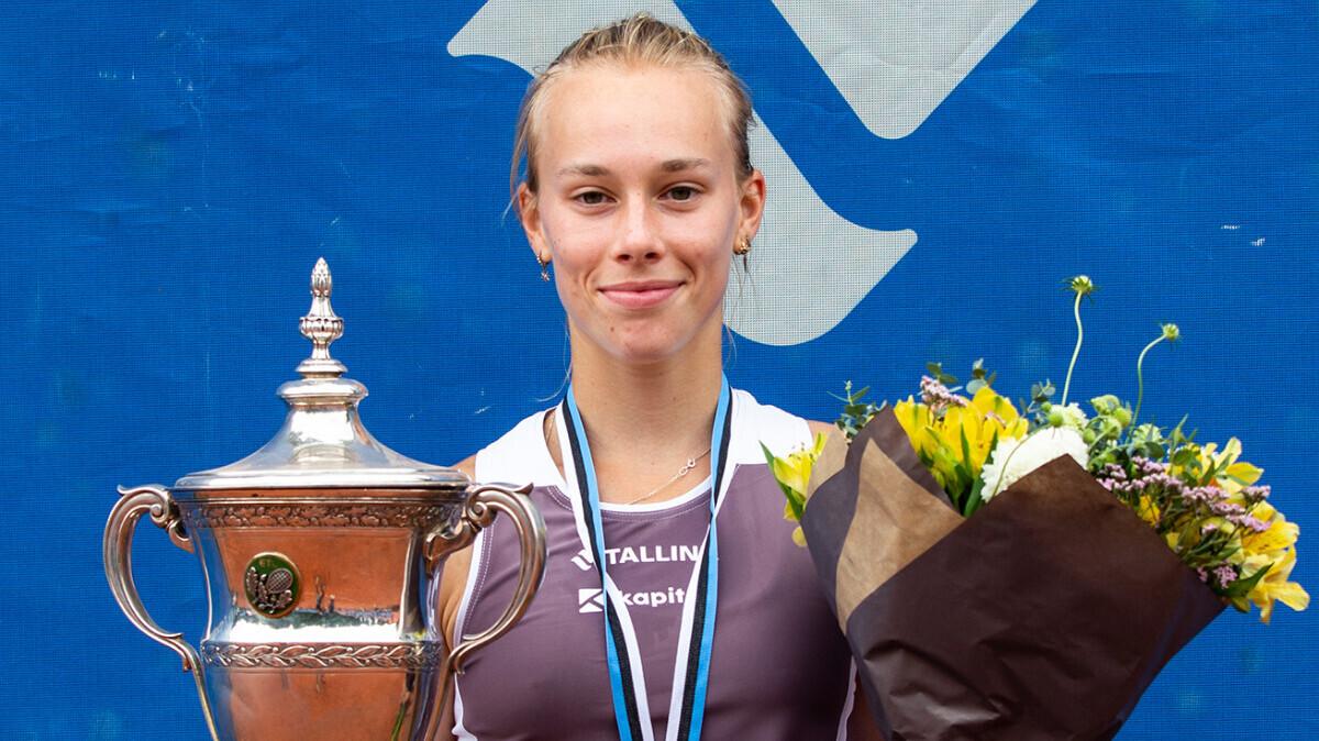 Елена Малыгина стала чемпионкой Эстонии во второй раз в карьере.