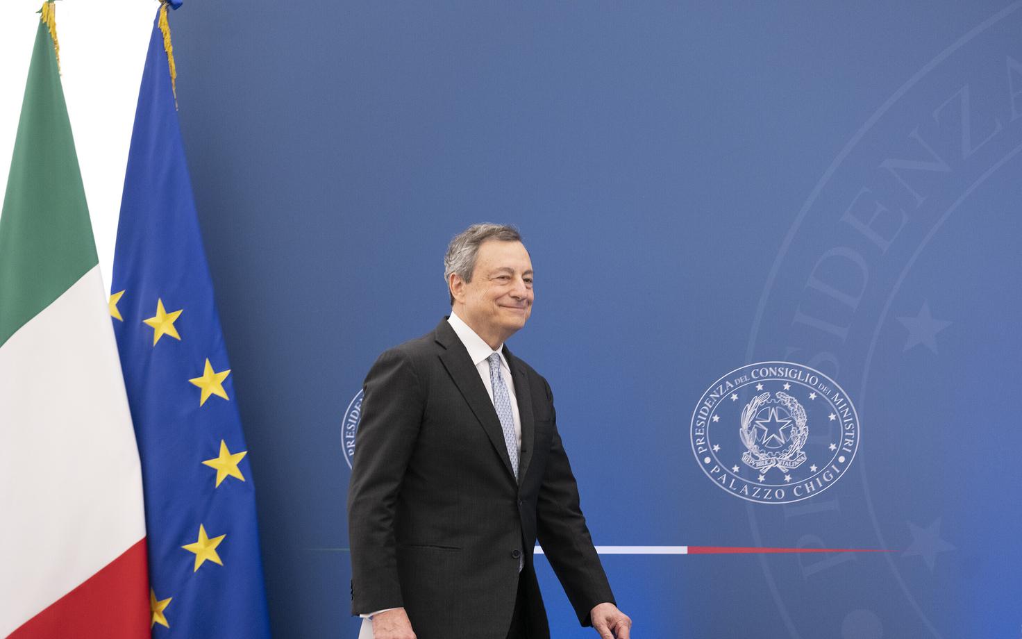 Премьер-министр Италии Марио Драги.