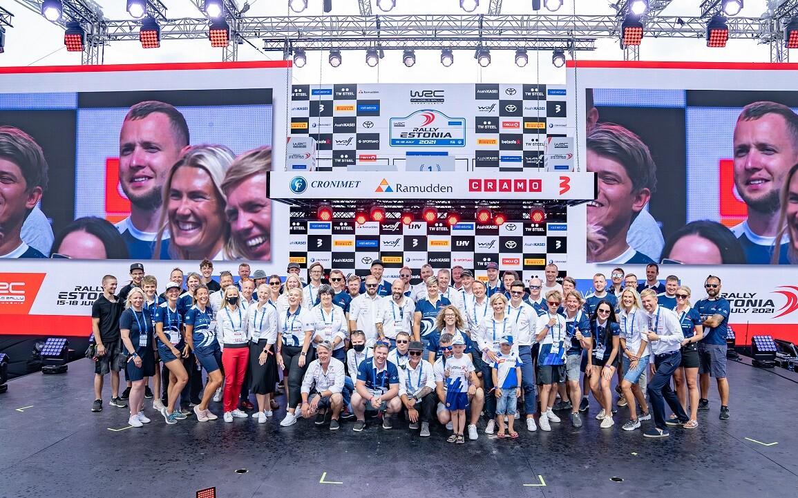 WRC Rally Estonia meeskond 2021. aastal