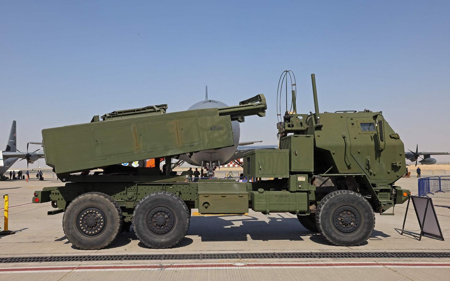 M142 HIMARS raketisüsteem.