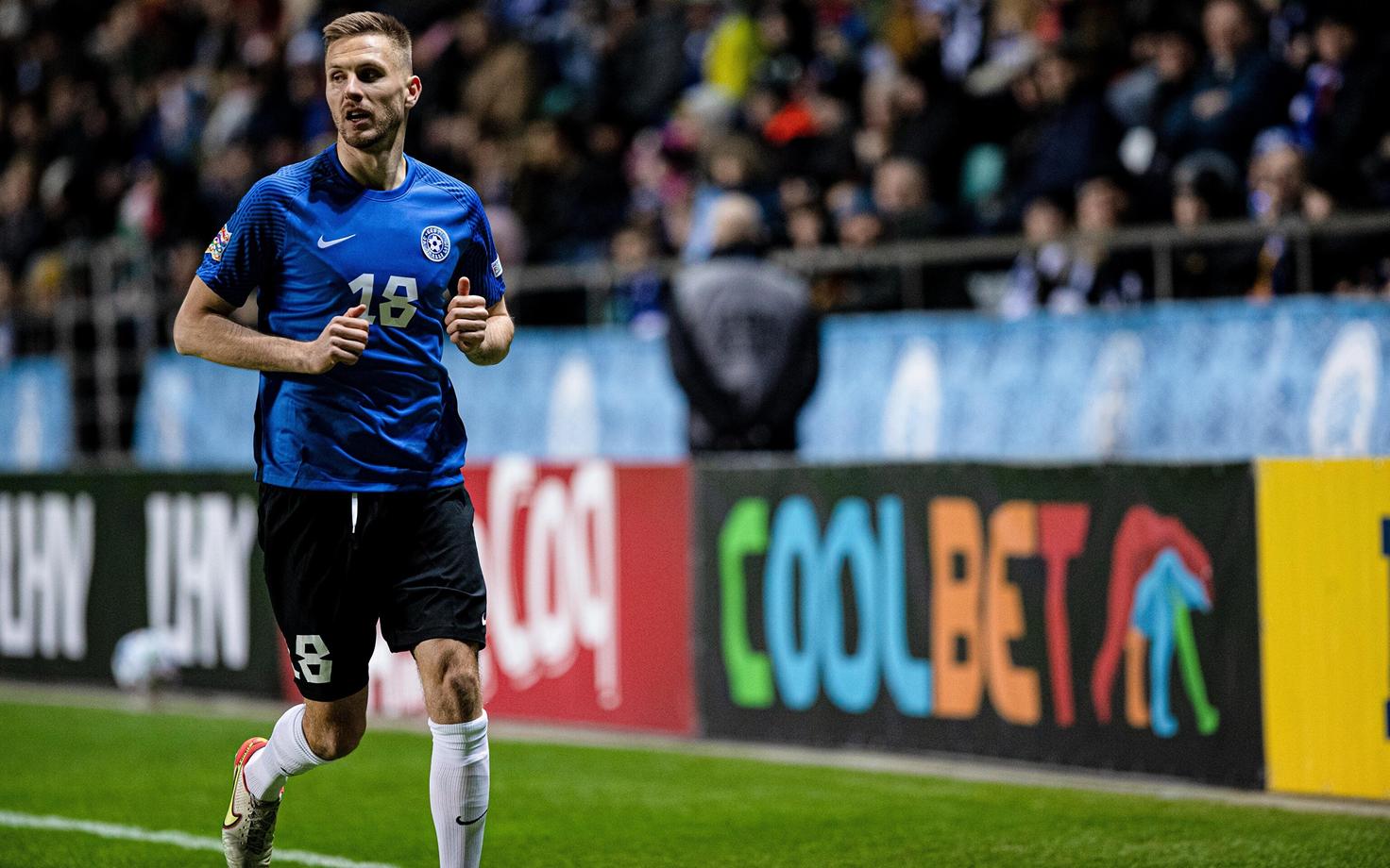 Karol Mets Eesti koondise särgis