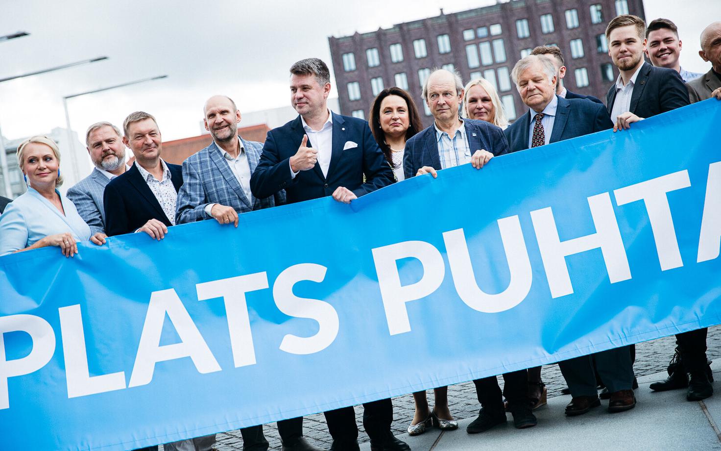 Isamaa poliitikud.