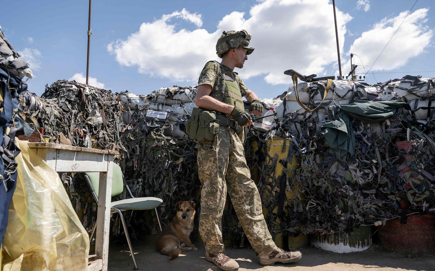 Ukraina sõjaväelane Mõkolajivi oblastis.