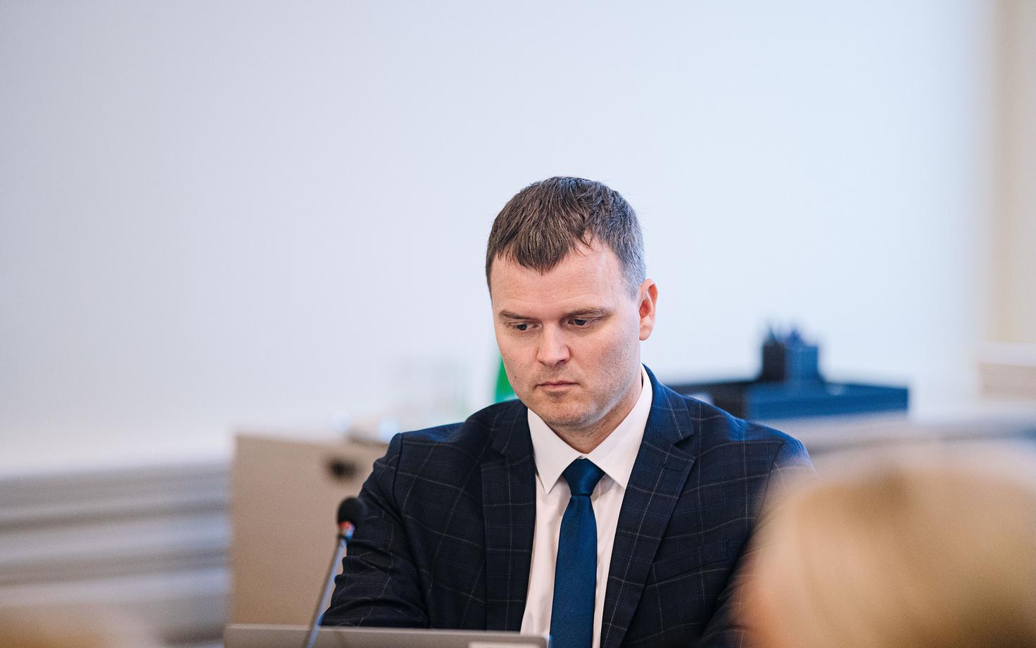 Министр окружающей среды Мадис Каллас.