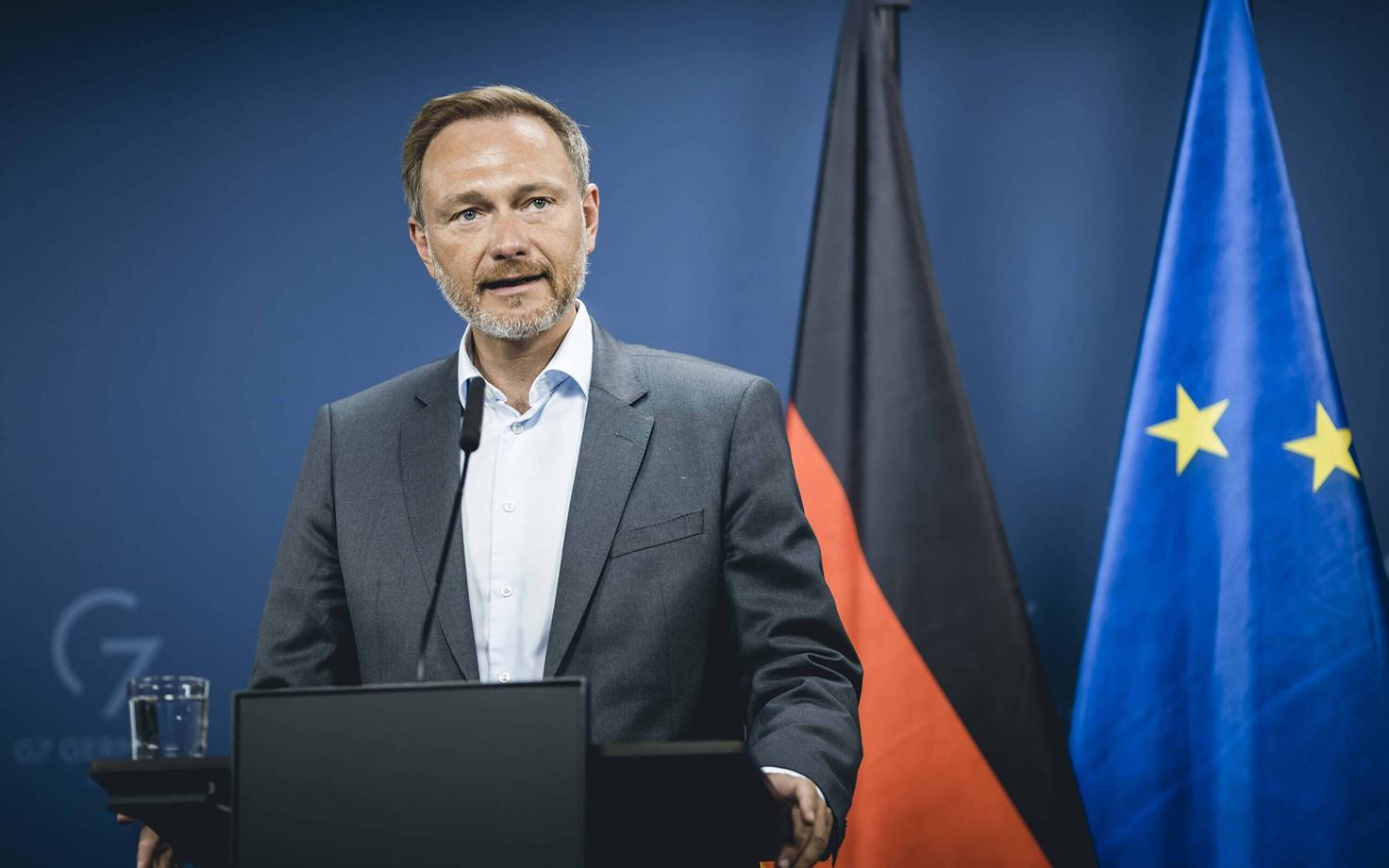 Saksa liberaalide hulka kuuluv rahandusminister Christian Lindner