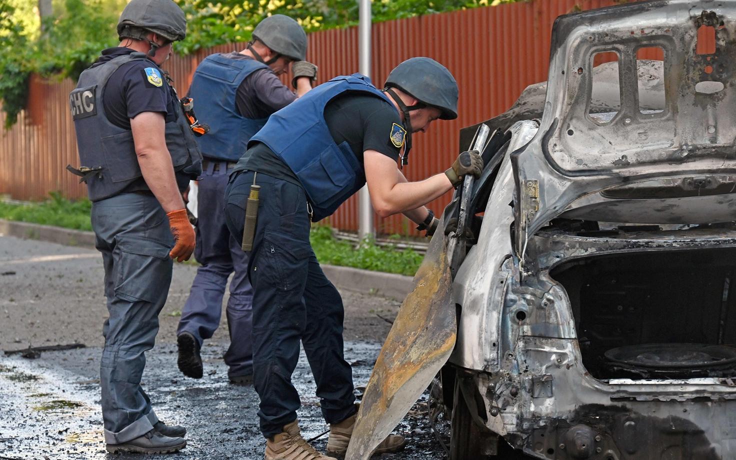 Ukraina demineerijad Harkivis