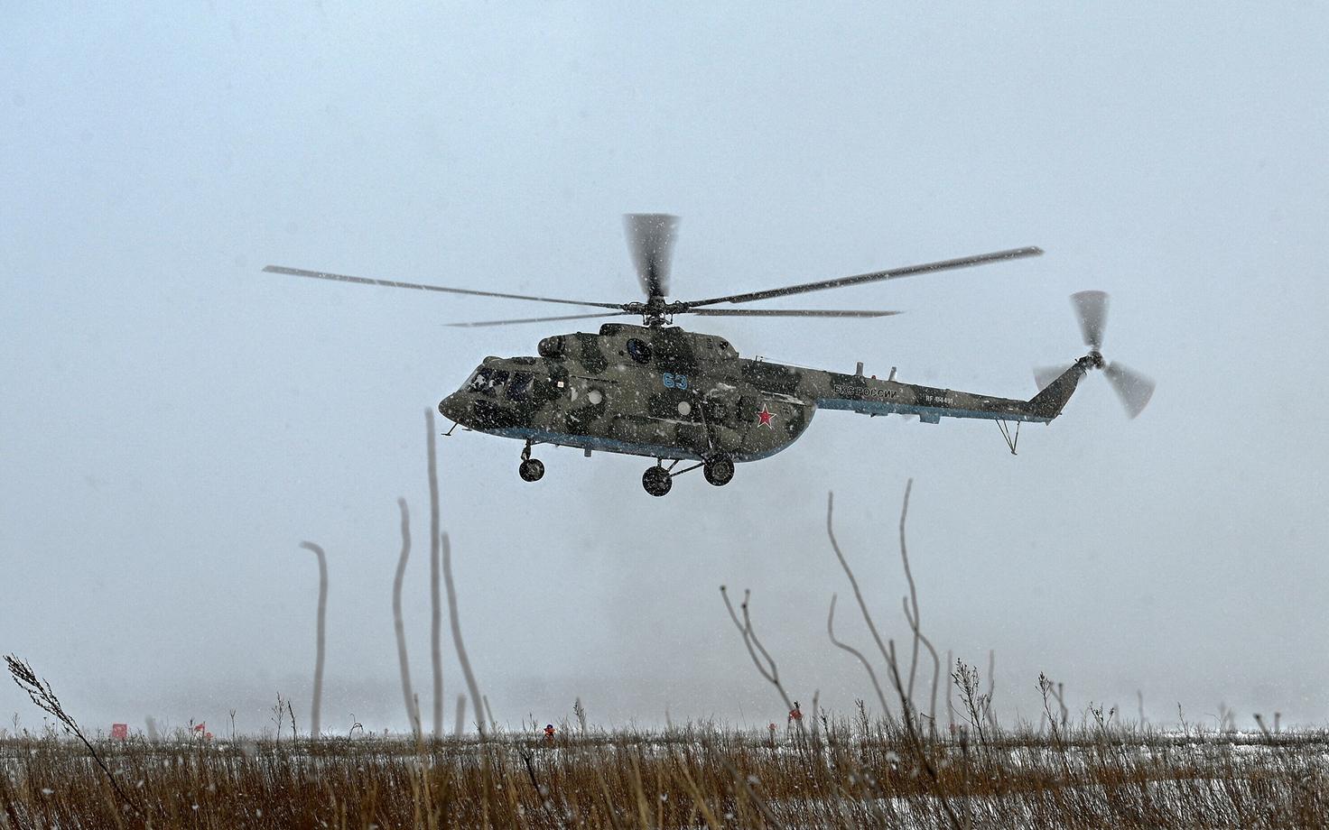 Venemaa helikopter MI-8.