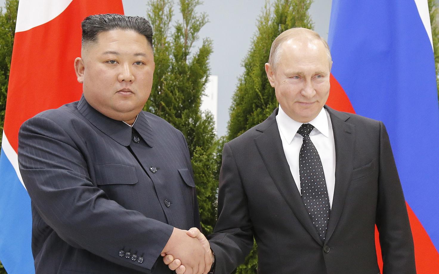 Kim Jong-un ja Vladimir Putin