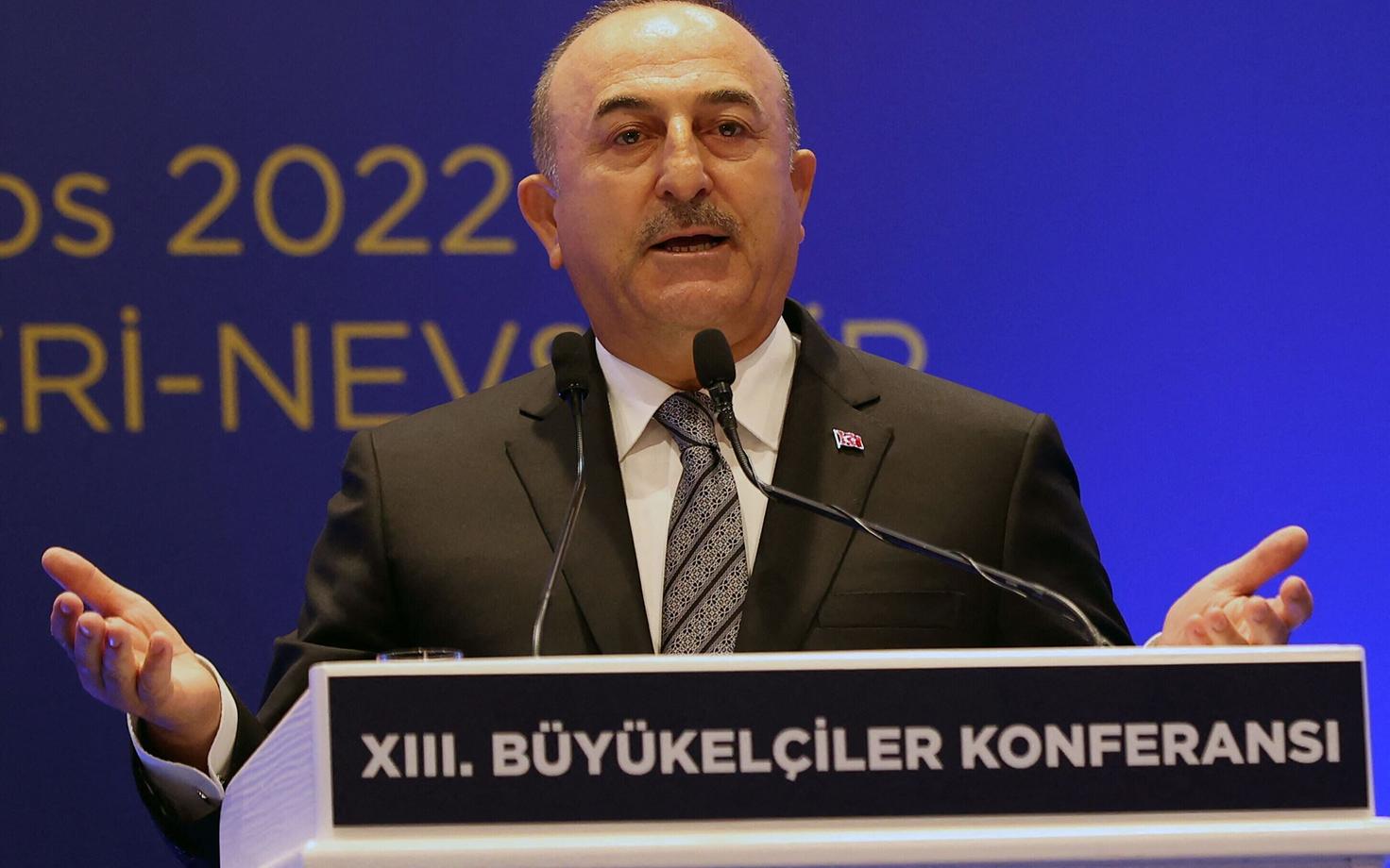 Türgi välisminister Mevlut Cavusoglu