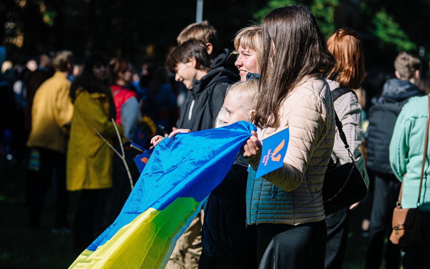 Торжественная линейка в Школе свободы.