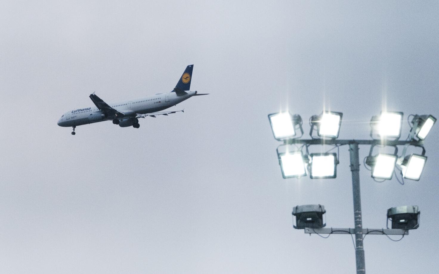 Самолет авиакомпании Lufthansa.