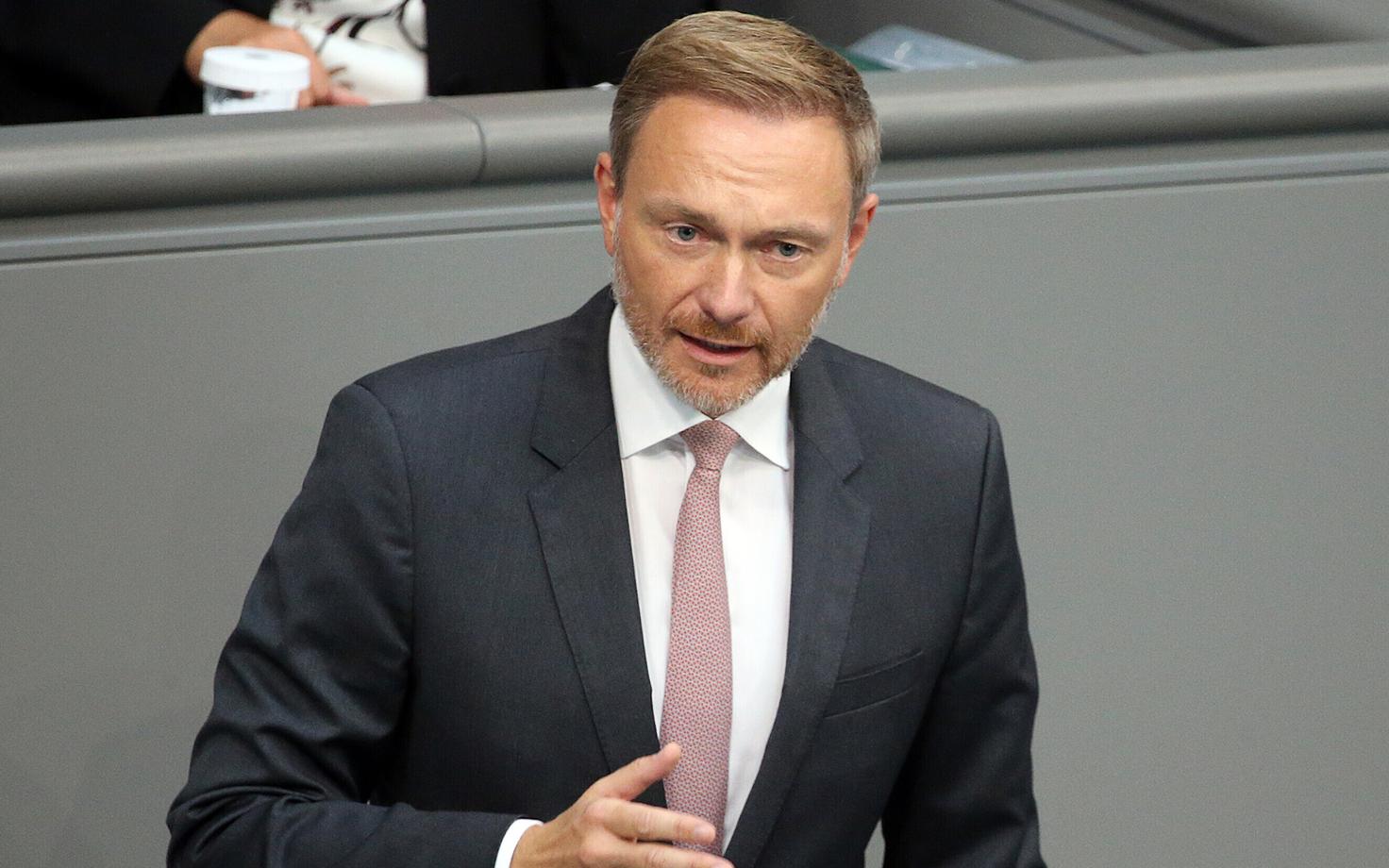 Saksamaa rahandusminister Christian Lindner