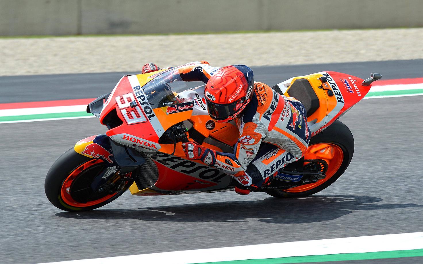 Marc Marquez võistlemas selle aasta Mugello etapil