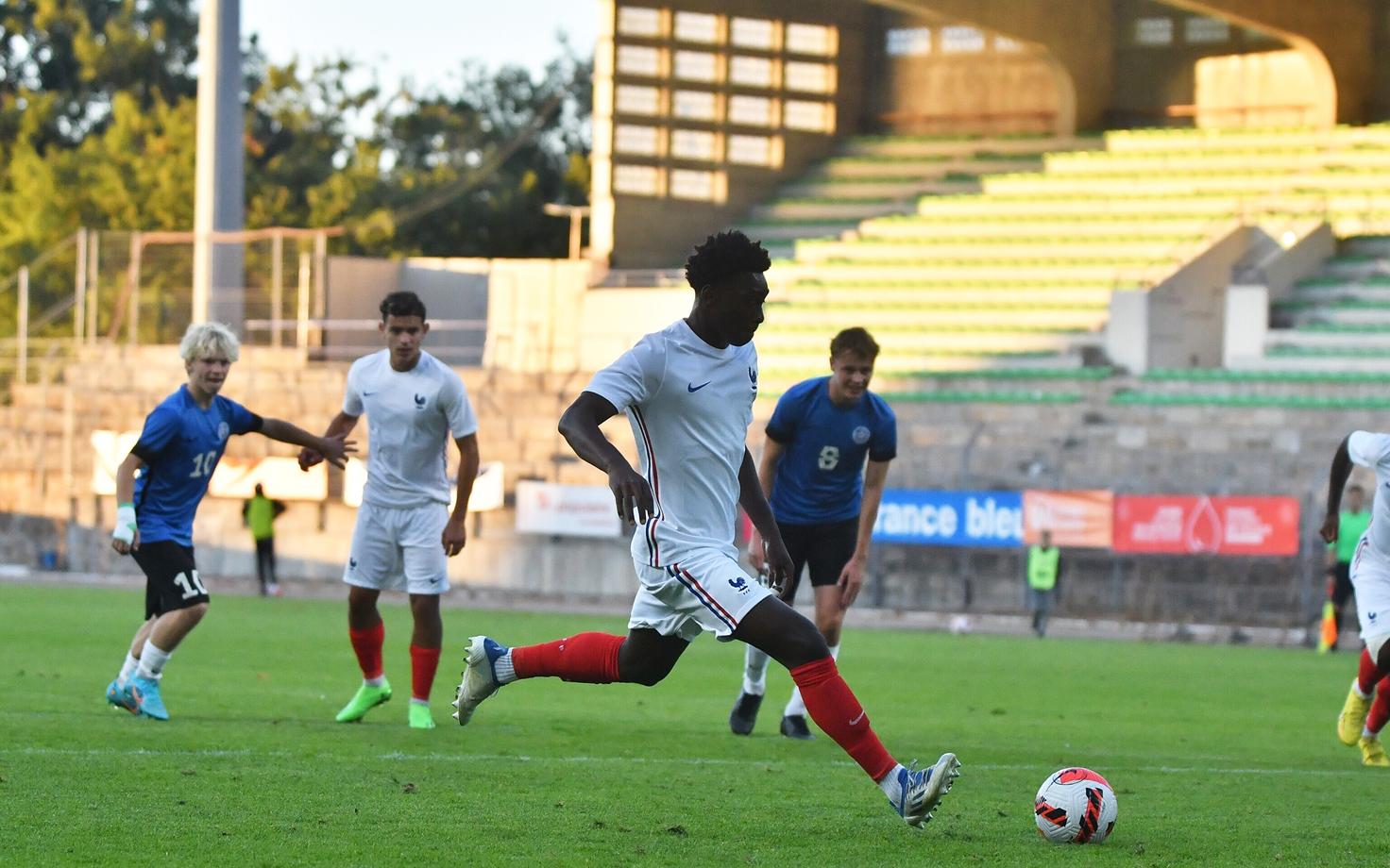 Eesti - Prantsusmaa U-18 jalgpallikoondiste kohtumine