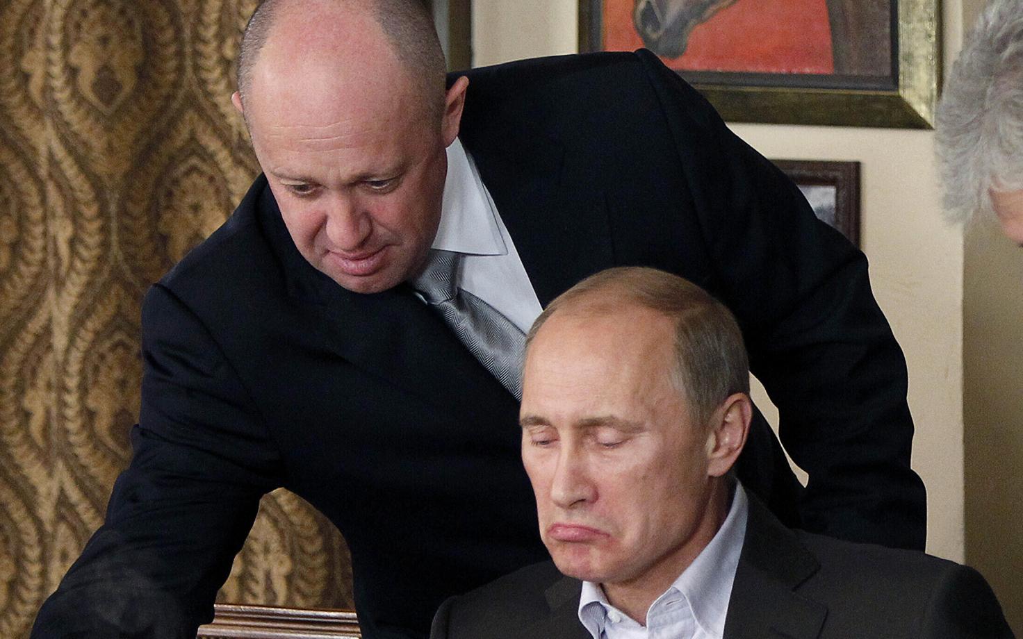 Jevgeni Prigožin ja Vladimir Putin