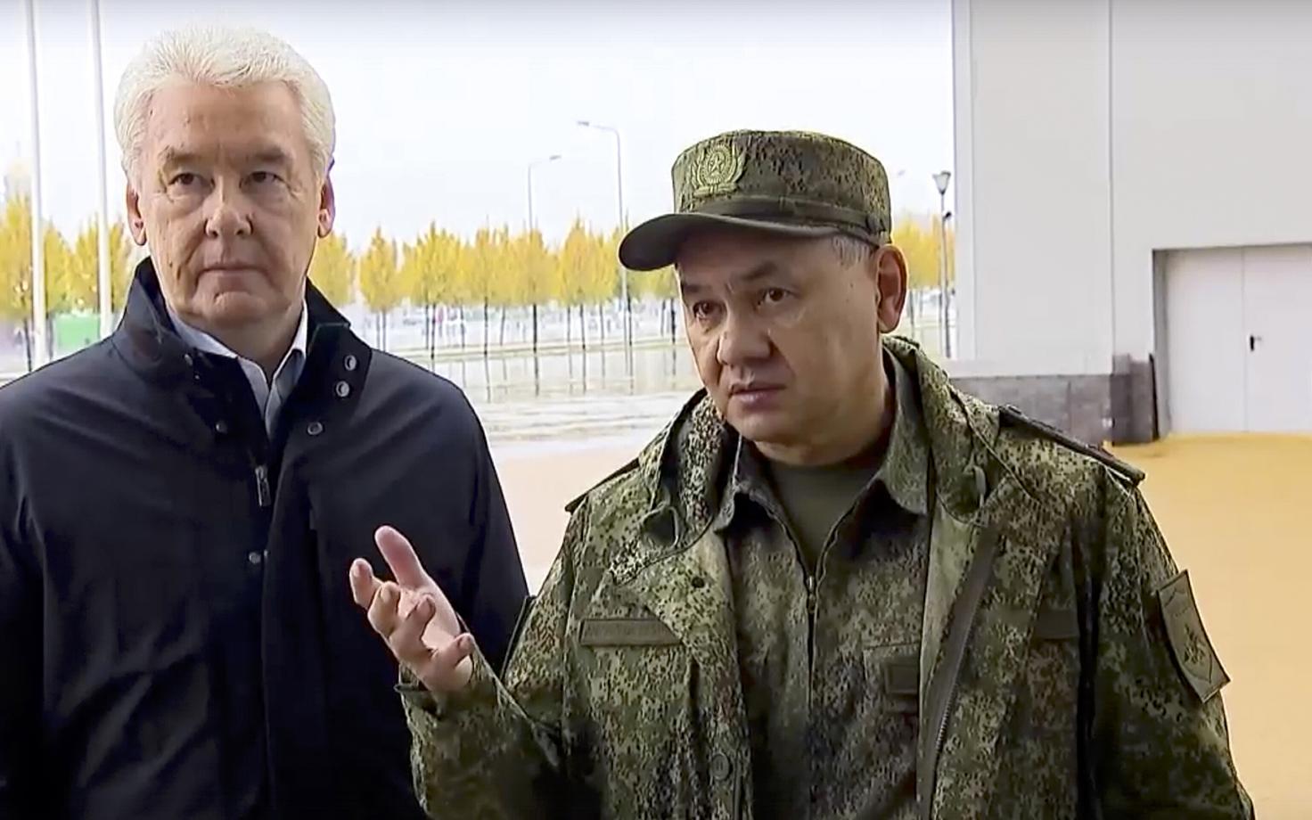 Сергей Собянин и Сергей Шойгу.