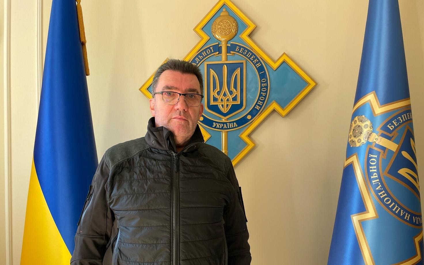 Ukraina julgeoleku- ja kaitsenõukogu sekretär Oleksi Danilov.