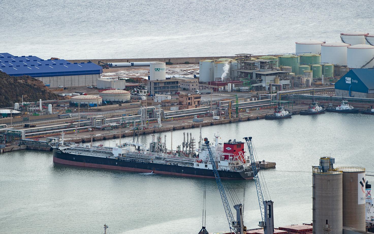 Taasgaasistamise terminal Hispaanias Cartagenas