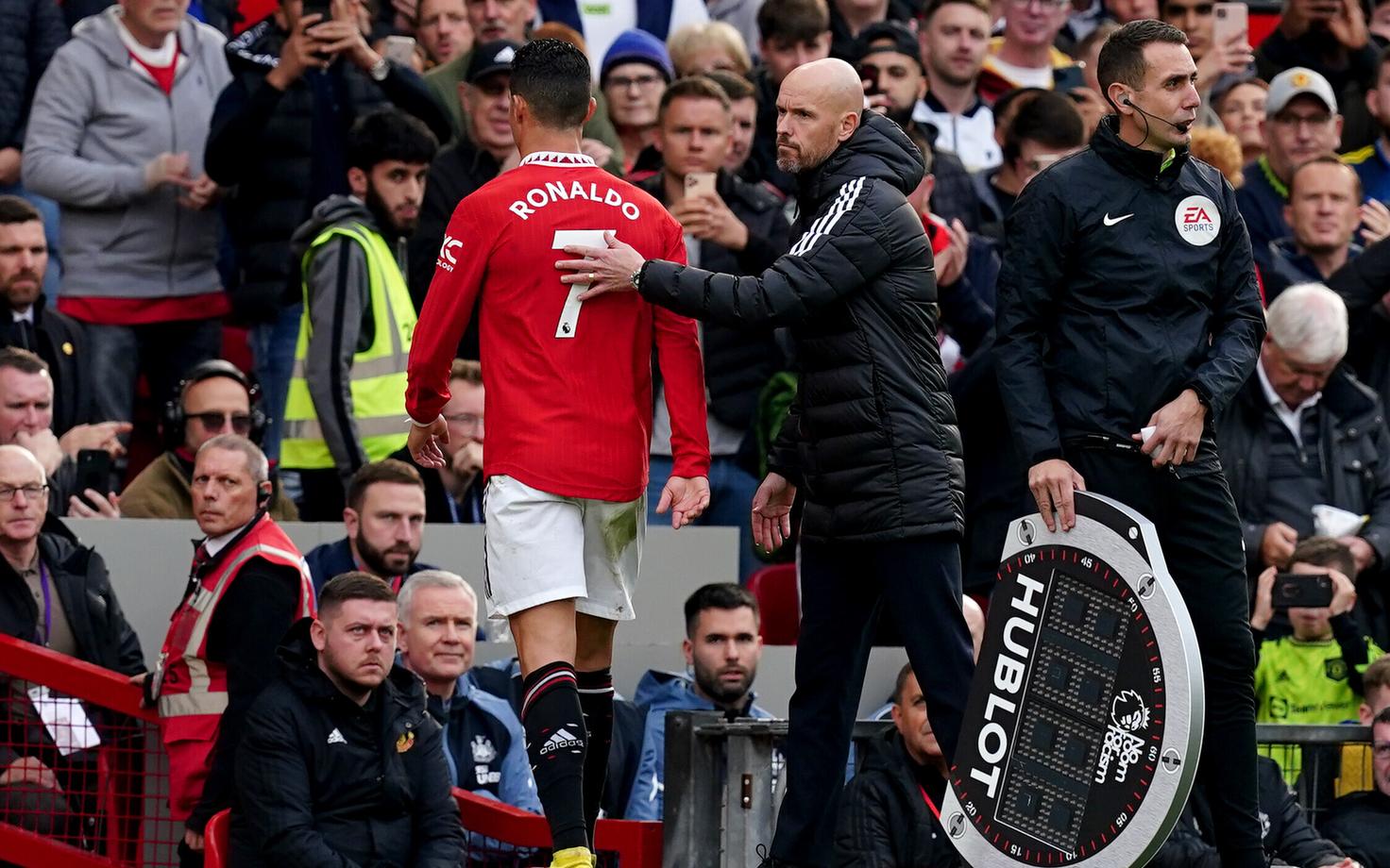 Cristiano Ronaldo ja Erik ten Hag