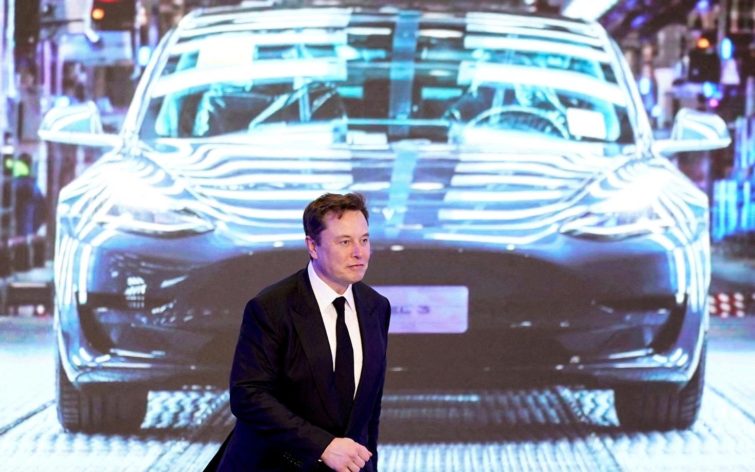Глава компании Tesla Илон Маск.